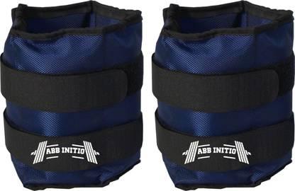 ABB INITIO ANKLE WEIGHT (BLACK) 1.5KG PAIR (1.KG X 2 PCS) Blue Ankle Weight, Wrist Weight