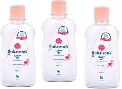 JOHNSON'S Baby Oil with Vitamin E 100 ML EACH