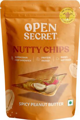 OPEN SECRET Spicy Peanut Butter Nutty Chips Chips