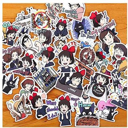 ShopUniverse 40pcs/ Pack Creative Cute Self-Made Kiki's Delivery Service Scrapbooking Stickers/Decorative Sticker/DIY Craft Photo Alb