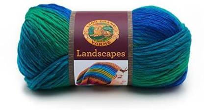Lion Brand Yarn 545-207 Landscapes Yarn Lagoon