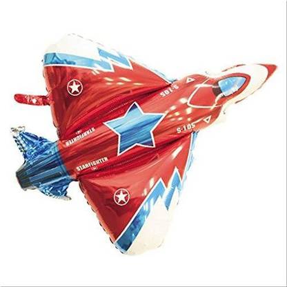 Fighter Printed Jet Foil Shaped Balloon Balloon