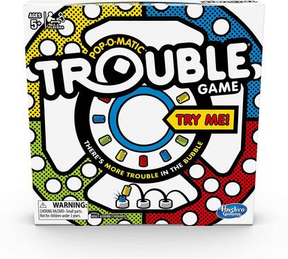 Hasbro Trouble Game A5064 Party & Fun Board Game