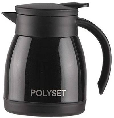 POLYSET Supreme Carafe Vacuum Insulated Flask Jar 500ml Black 500 ml Flask