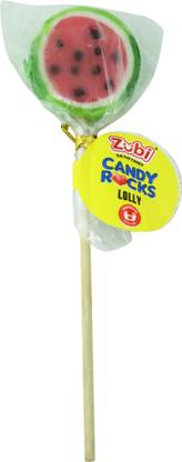 Zubi Candy Rocks Watermelon Lollipop