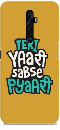 Roochyam Back Cover for OPPO Reno 2Z (Slogan )