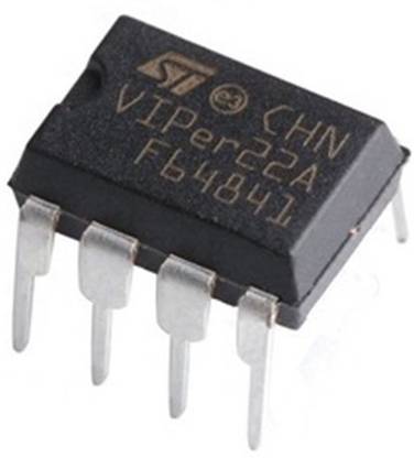 shockley electronics VIPer22A Low power OFF-line SMPS primary switcher IC DIP-8 , Pack of 5 Electronic Components Electronic Hobby Kit