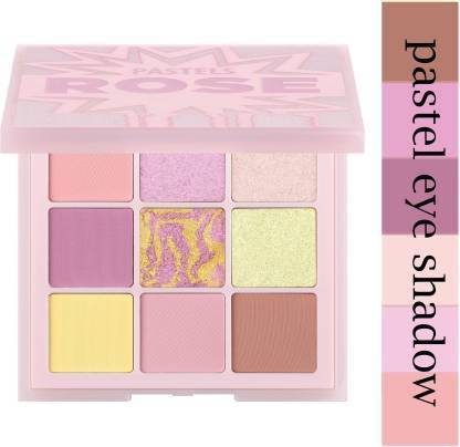 SHIMPY99 Pro Touch 9 Colors Eye shadow Palette Matte Shimmer Long-lasting Eye Shadow Portable Daily Mint Pastels Eyeshadow 9.1 g