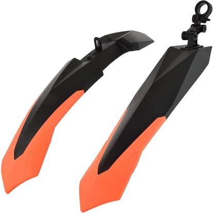 ShreNik Bicycle Fender For Cycle Mudguard MTB Mountain Bikes Stylish Dual Color Clip-on Front & Rear Fender