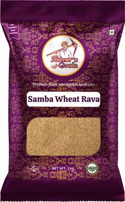 Farmers Grain Premium Samba Wheat Rava (1 kg)