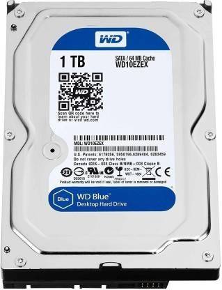 WD internal hdd Desktop 1 TB Desktop, Servers Internal Hard Disk Drive (HDD) (1TB_DESKTOP)