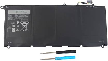 TravisLappy Laptop Battery For Dell XPS 13 9343 13 9350 JD25G 0N7T6 0DRRP RWT1R 52Wh 6 Cell Laptop Battery