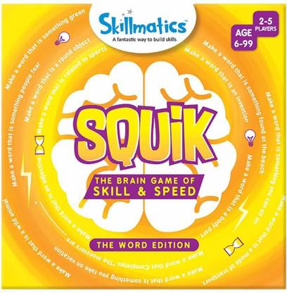 Skillmatics Squik : The Brain Game of Skill and Speed - Word Edition