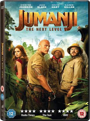 Jumanji The Next Level 2019 Release in Dual Audio Hindi & English Blu-ray Quality (Made in India Copy)