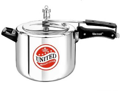United Regular(with QPR) 5 L Inner Lid Pressure Cooker