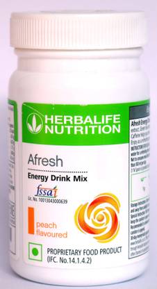 Herbalife Nutrition Herbalife Afresh Energy and Nutrition Drink (50 g, Peach Flavored) Energy Bars