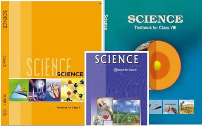 NCERT SCIENCE BOOK FROM CLASS 8th TO 10th (COMBO PACK, Set Of 3 Books )