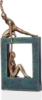 La muse The Eternal Duo Table Showpiece Decorative Showpiece  -  45.6 cm