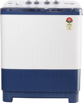 Voltas Beko by A Tata Product 8.5 kg Semi Automatic Top Load Washing Machine White, Blue