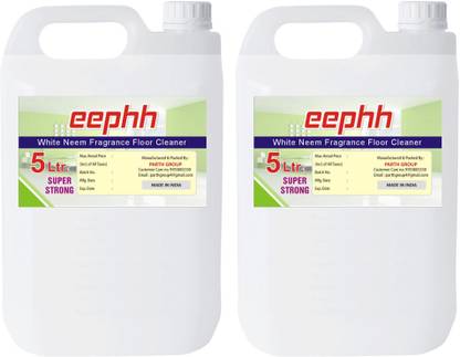 EEPHH 10 Litre Neem Fragrance White Phenyl Disinfectant, Premium Best in Quality Gives Shine on the floor with Natural Neem Fragrance NEEM NEEM