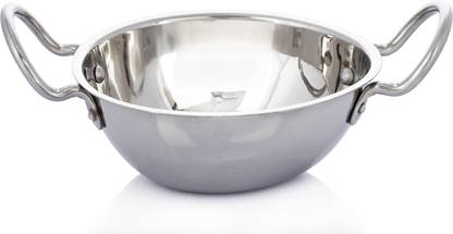 Urban Snackers Stainless Steel Serving Bowl Oval Serving Bowl With Handle