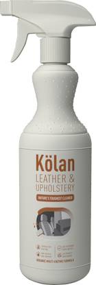 Kolan Organic Eco-Friendly Leather & Upholstery Cleaner (Suitable for all types of Leather, Leatherette, Fabric, Curtains and Plastic Surfaces) Leather Cleaner 700 ml Vehicle Interior Cleaner