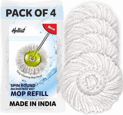 Helliot Replacement Mop Heads For Your Spin Mop Refill