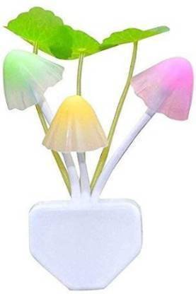 Kmartstore Mushroom Color Changing Multi Color Led Sensor Flower Night Lamp ( Multicolor) Night Lamp