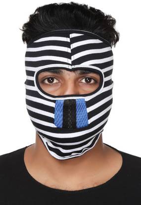 IM UNIQUE Multicolor Bike Face Mask for Men
