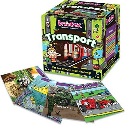 Brainbox Transport Educational Board Games