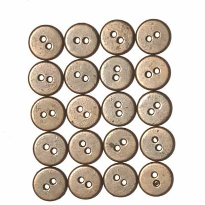 10pcs Round Metal Small Buttons for Clothing Repair Sewing Replace Decor 10mm