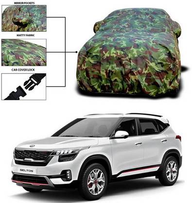 ANTHUB Car Cover For Kia SELTOS (With Mirror Pockets)