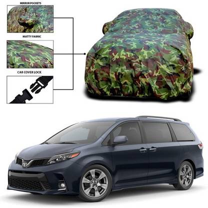 SEBONGO Car Cover For Toyota Sienna (With Mirror Pockets)