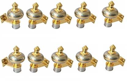 Sun Shield Silver, Gold Rod Rail Bracket Metal