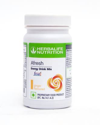 HERBALIFE Afresh Energy Drink Mix - Ginger Flavor Energy Drink