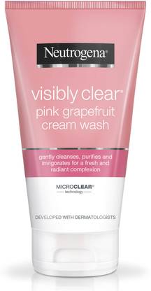 NEUTROGENA Visibly Clear Pink Grapefruit Cream Face Face Wash