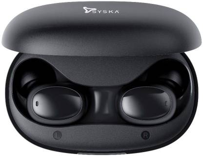 Syska IEB400 BASSDOTS True Wireless Earbuds(SIRI and Google Assistant) Bluetooth