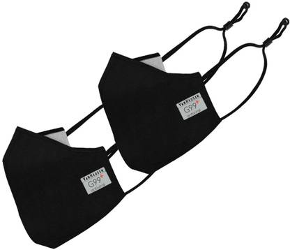 VAN HEUSEN G99 Masks IHMK2CBK95009 Cloth Mask With Melt Blown Fabric Layer