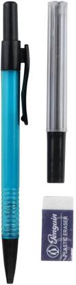 MON N MOL Mechanical Pen Pencil set With Lead Box & Erasers Pencil