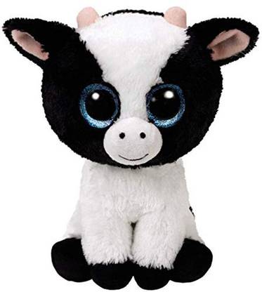 TY Toys Butter - Cow Regular Beanie Boo  - 15 cm