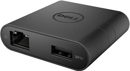DELL Convertor - USB C to HDMI/VGA/Ethernet/ USB 3.0 DA200 Laptop Accessory
