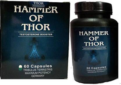 SRK Hammer Of Thor Original Capsule For Performance Stamina Pleasure Size Immunity Booster
