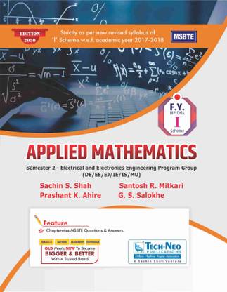 Applied Mathematics ( Semester 2 ENTC Branch ) MSBTE Diploma