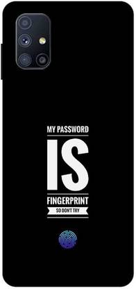 FULLYIDEA Back Cover for Samsung Galaxy Note 20 Ultra, password fingerprint