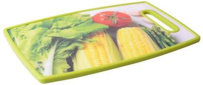 KITCHEN INDIA High Quality 3D Plastic Kitchen Chopping Board for Fruits & Vegetables, Multi-Design Plastic Cutting Board