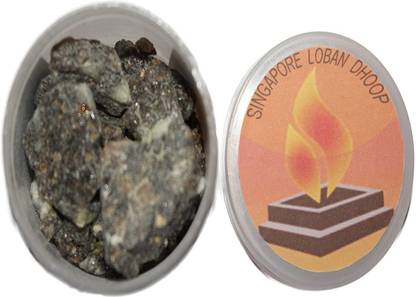 Hmwarakhwala Real Singapore Loban Powder Incense Dhoop for Pooja, Hawan, Home Fragrance / Natural Singapore Loban Dhoop-50 Gram Pack Dhoop