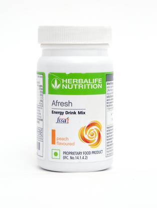 HERBALIFE Afresh Energy Drink Mix - Peach Flavor Energy Drink