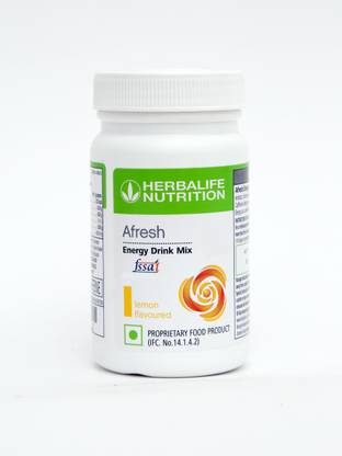 HERBALIFE Afresh Energy Drink Mix - Lemon Flavor Energy Drink