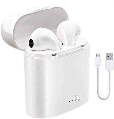 Kabeer enterprises Super i7S Twins Wireless Bluetooth Earbud Earphone Bluetooth