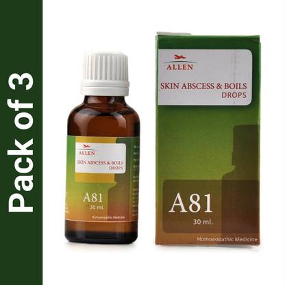 ALLEN A81 Skin Abscess And Boils Drops